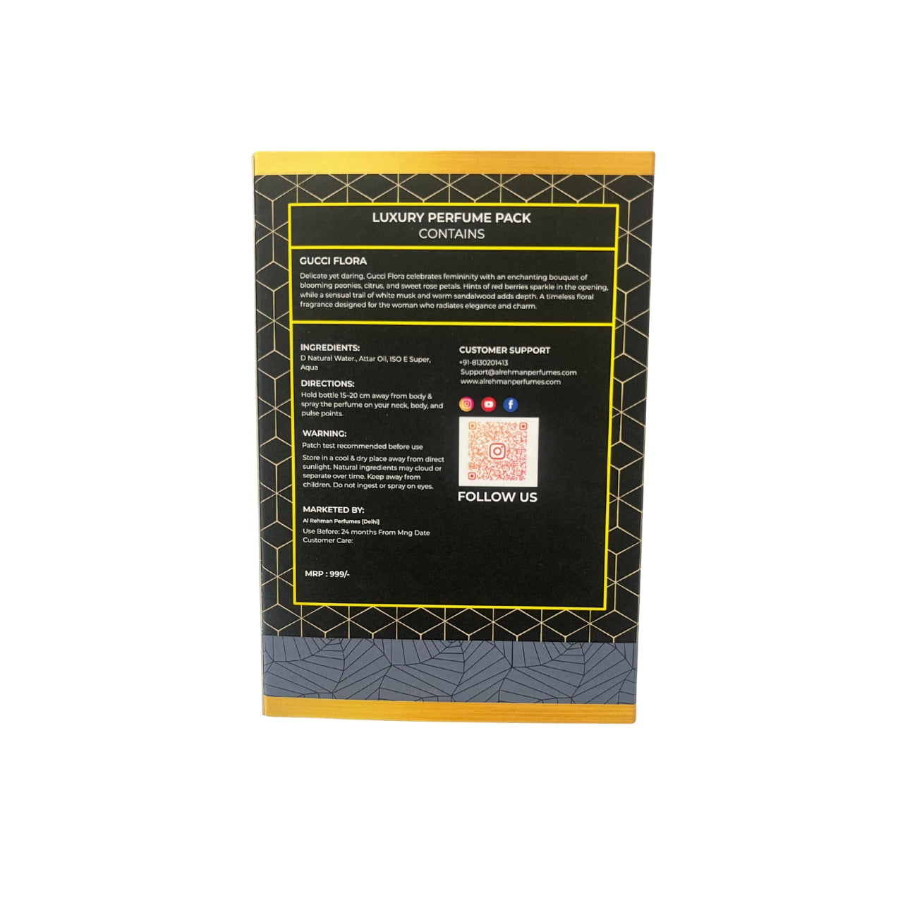 Flora Perfumes | Luxurious Romantic Scent | Long-Lasting