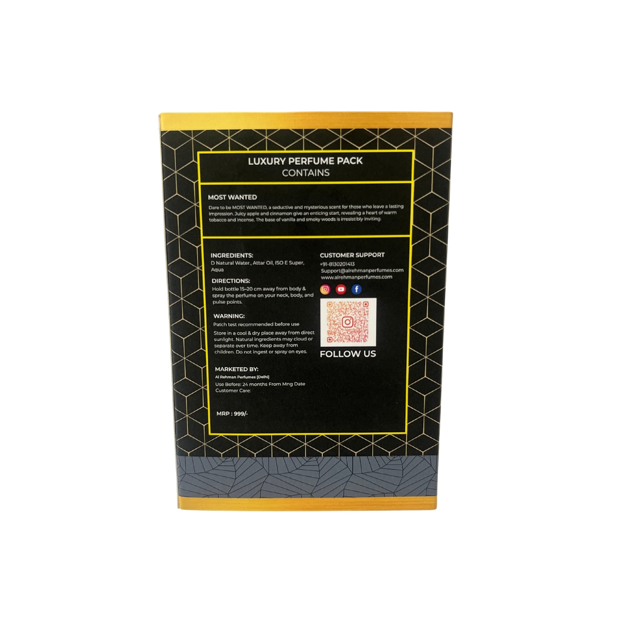 The Most Wanted Perfume | Eau De Parfum 50ML