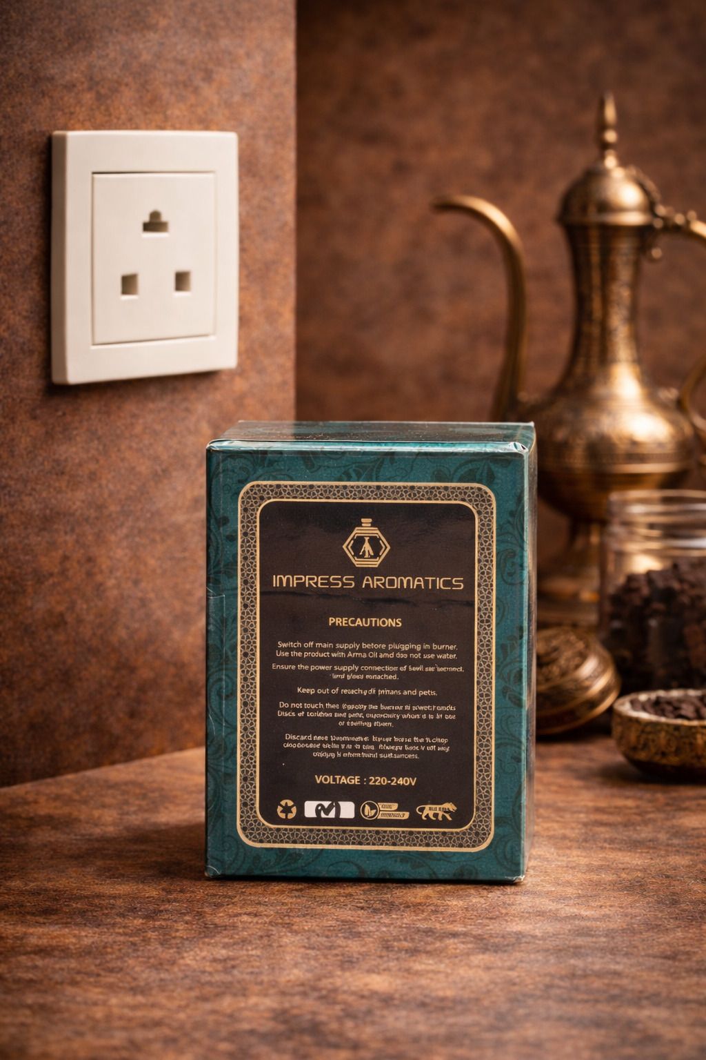 Electric Bakhoor Burner | Aroma Diffuser for Home |